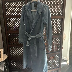 Denim Trench Coat House of Harlow